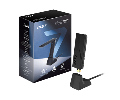 Karta sieciowa MSI BE6500 (6500Mb/s a/b/g/n/ac/ax/be)